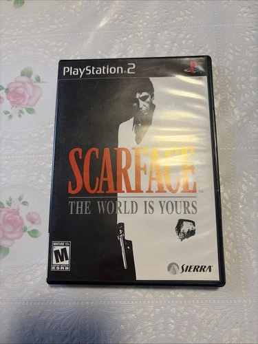 Sierra Scarface: The World is Yours PlayStation 2 Action Adventure Manual Inclu…