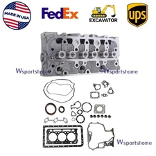 Cylinder Head+Full Gasket Set for Kubota D902 D902-E2B D902-E3B D902-E4B Engine