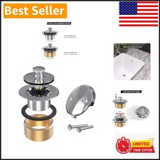 Upgrade Your Tub with a High-Quality Anti-Clogging Bathtub Drain Overflow Kit