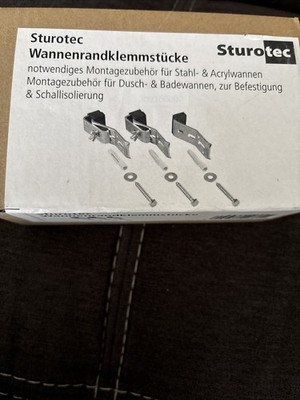 Sturotec wannenrandklemmstücke