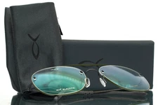 BLACKFIN BF947 Aero Fishbourne 1410 Black Olive Mens Eyeglasses 58-20-140 B:47