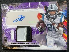 2024 Topps Inception Jonathon Brooks Provenance Patch Auto Purple /50 PPA-JBR