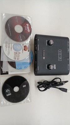 LINE6 POD STUDIO UX1 Audio Interface with System Disk and USB Cable From Japan