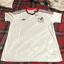 Adidas White Mexico Jersey Size Medium
