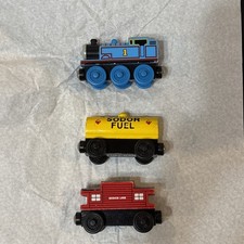 Thomas Friends Wooden Railway - Thomas Sodor Fuel Car Sodor Line Caboose Lot X3
