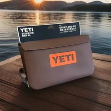 NEW! - YETI Sidekick 3L Wetlands Brown + Orange