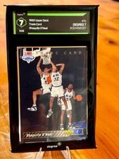 1992 Upper Deck Shaquille O'Neal Rookie Card #1b Degree 7