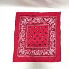 Vintage Kaiser Collection Bandana Schal - 21 Zoll Quadrat