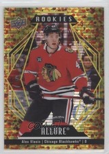 2022-23 Upper Deck Allure Rookies Gold Glitter Bomb 141/199 Alex Vlasic #129 0he