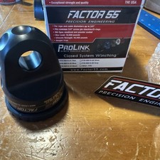Factor 55 00015-04 Prolink Winch Cable Shackle Mount Black