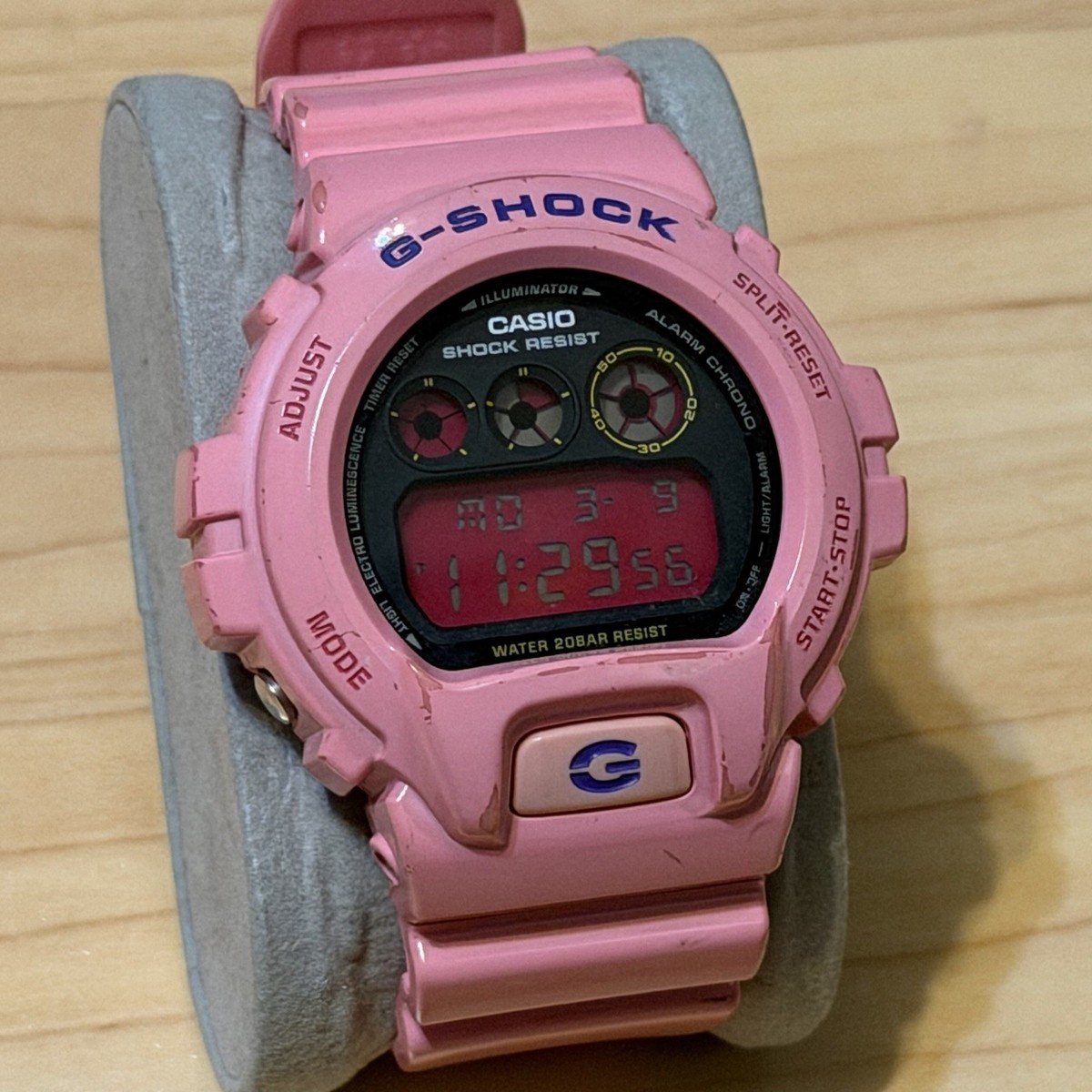 Casio G-Shock DW-6900SN-4 Bubblegum Pink Crazy Colors Digital
