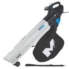 Mac Allister Leaf Blower Vacuum Corded YT623105X Mulching 40 Ltr 2800W 230-240V