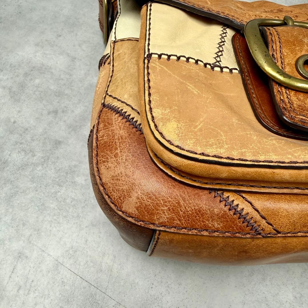 Coach Bleecker Leather Patchwork Shoulder Bag 65t… - image 7