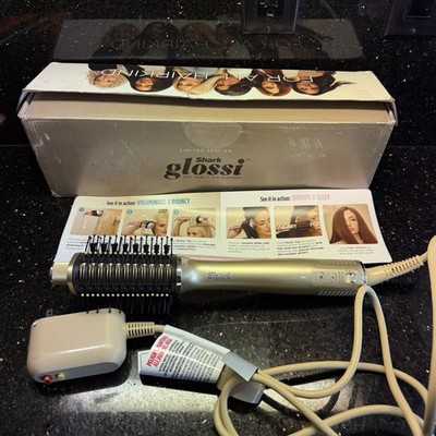 Shark Glossi 2-in-1 Hot Tool and Air Glosser HT302GD Liquid Gold