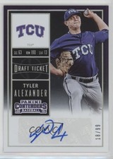 2015 Panini Contenders College Draft Ticket 18/99 Tyler Alexander #45 Auto w3h