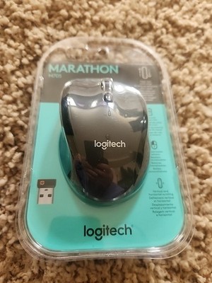  Logitech M705 Marathon Large Wireless Optical Mouse LOW PRICE Graphite