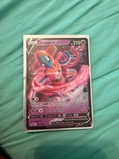 {Poke'mon Card Promo Deoxys V SWSH266 HP 210 2022 nintendo/creatures/gamefreak}
