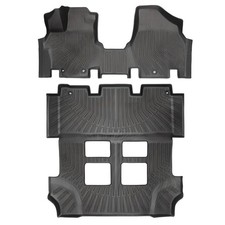 For 2011-2017 Honda Odyssey Tpe All-weather Custom Floor Mats 3 Row Liners Kit For 2011-2017 Honda Odyssey Tpe All-weather Custom Floor Mats 3 Row Liners Kit