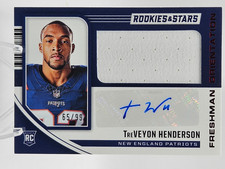 2025 Panini Rookies & Stars Treveyon Henderson Freshman Orientation RPA /99