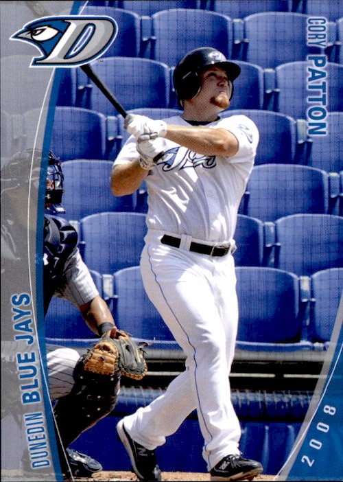 2008 Dunedin Blue Jays Grandstand #21 Cory Patton Owasso Oklahoma Baseball Card