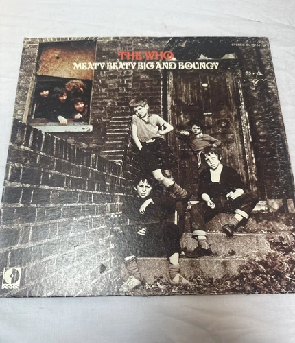 1971 THE WHO MEATY BEATY BIG AND BOUNCY DL 79184 VINYL RECORD LP (With Sleeve)