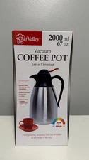 ChefValley Vacuum Coffee Pot 2000ml 67oz Hot or Cold