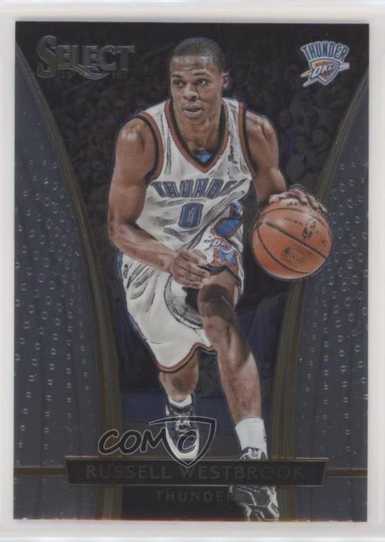 2015-16 Panini Select Courtside Russell Westbrook #286 7i2