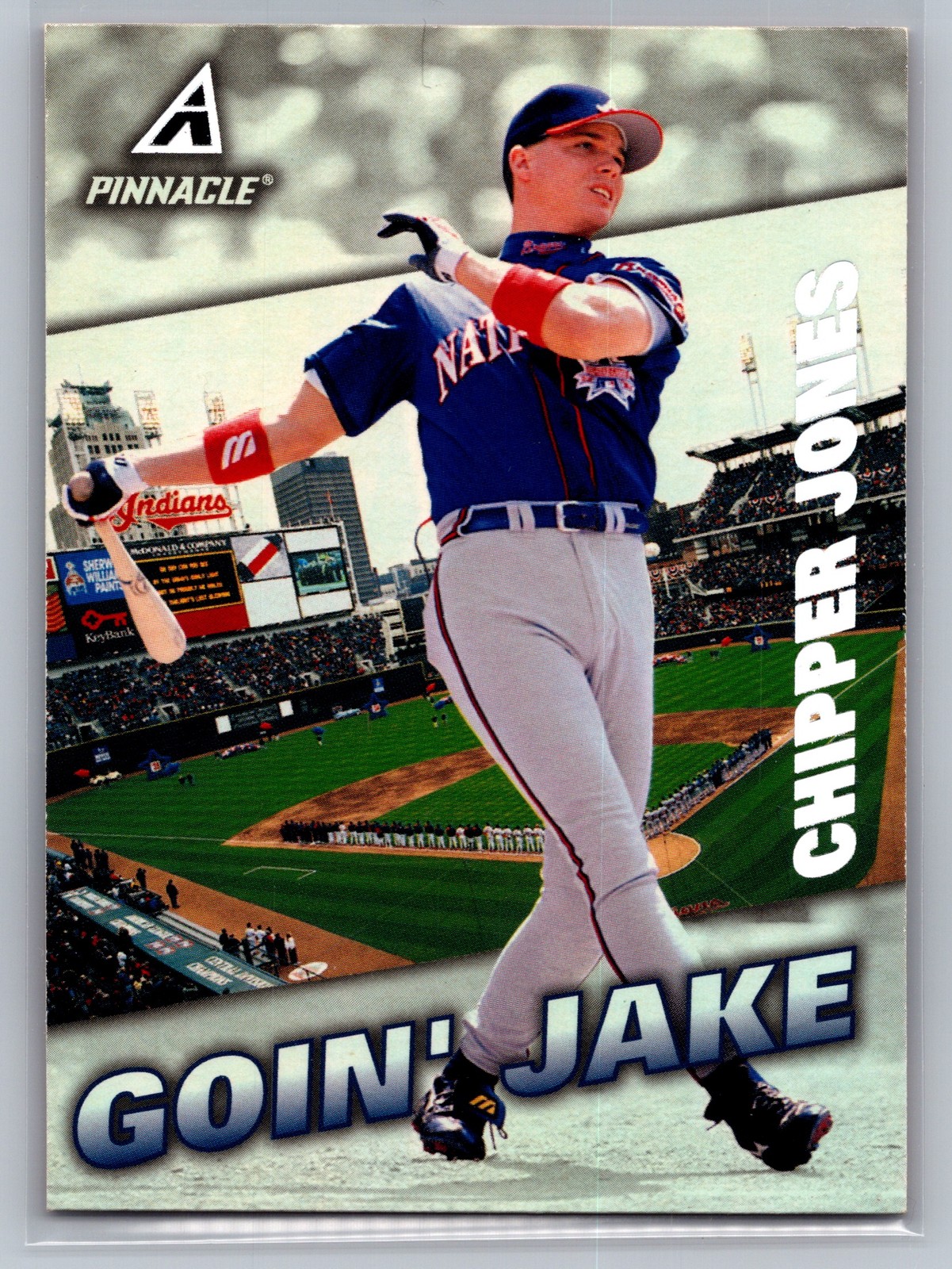 1998 Pinnacle #194 Chipper Jones