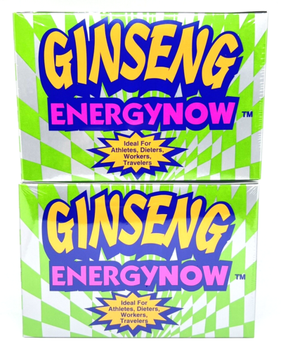 Ginseng Energy Now Green 3 Tablets 24 Packet Display Box 2 Boxes 48 Packs Total - Picture 1 of 3