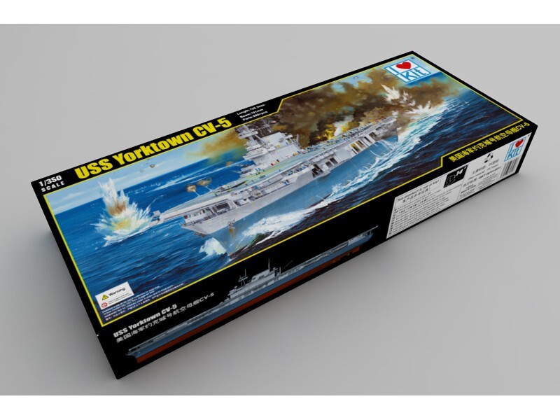 I LOVE KIT 1/350 PORTAEREI USS YORKTOWN CV-5