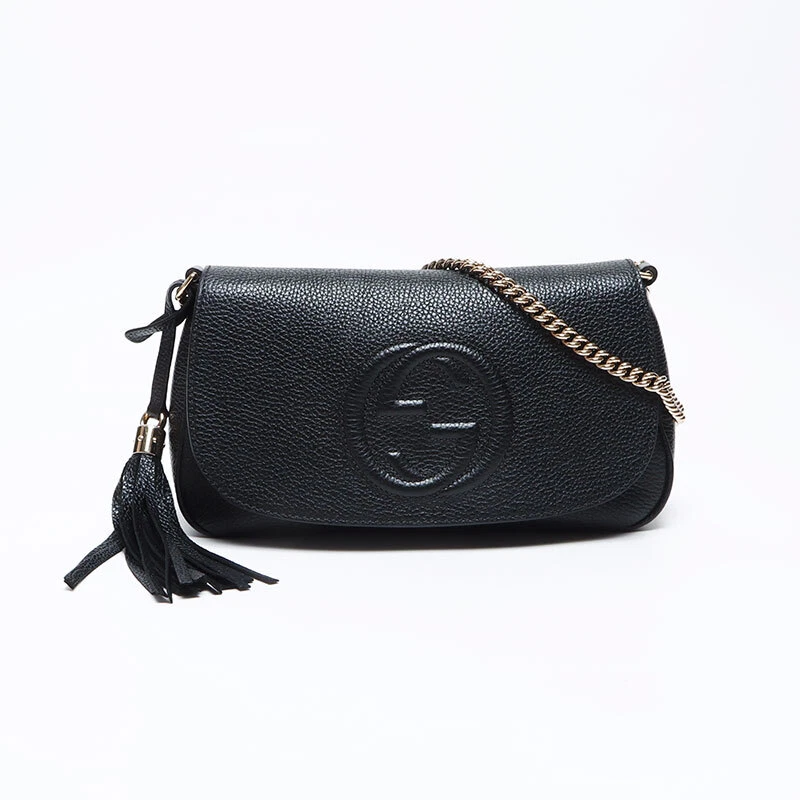 Sac à bandoulière GUCCI soho cuir noir WS12357