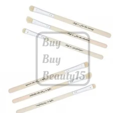 The Vintage Cosmetic Smokey Eye Makeup Brush 3 Piece Set Full Size New