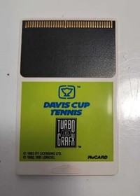 Davis Cup Tennis (TurboGrafx-16, 1993) Untested