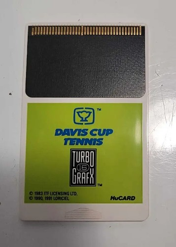 Davis Cup Tennis (TurboGrafx-16, 1993) Untested - Picture 6 of 8