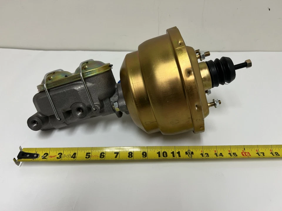 Camión Ford F-100 F-150 1957-1977 kit de batería de disco maestro de refuerzo de potencia doble de 8" Foto 3 de 4