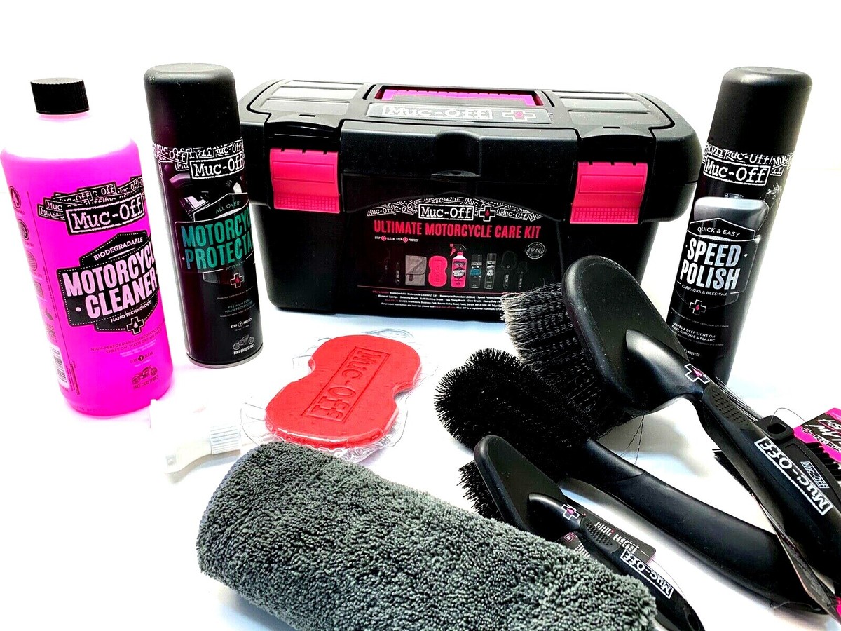 Muc-Off Ultimate Motorbike Motorcycle Cleaning Care Kit Bike