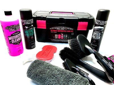 Muc-Off Ultimate Motorbike Motorcycle Cleaning Care Kit Bike