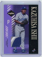 2003 Leaf Certified Purple Patch Relic #83 Kazuhisa Ishii No 22 of 25