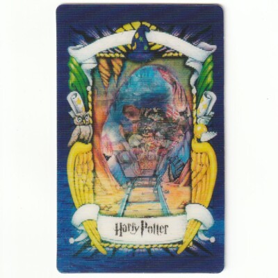 HARRY POTTER Chocolate Frog Cards 3D Lenticular Holographic