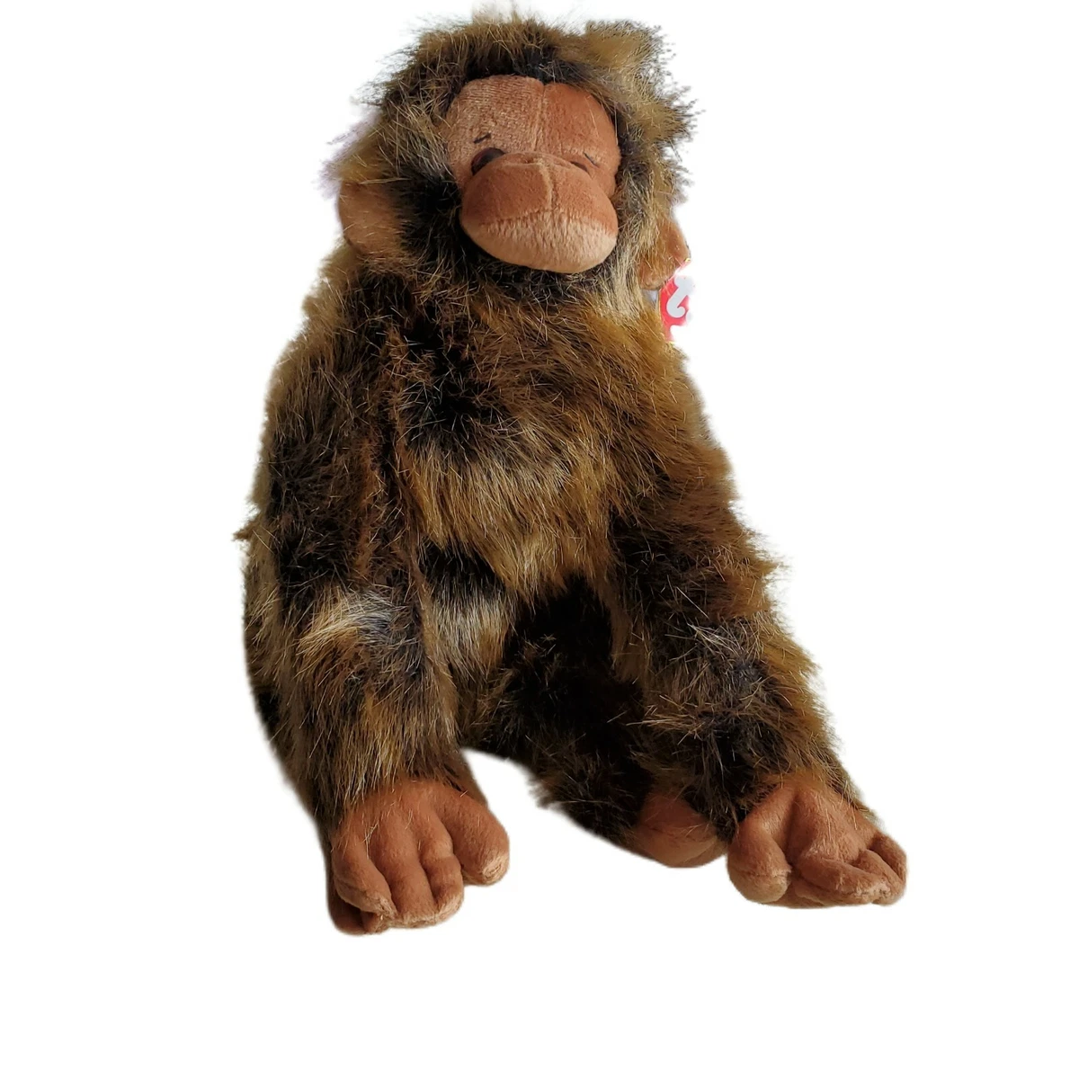 TY Beanie Baby Jake Gorilla Monkey Sweet Face Hands Feet 18" Tag GIFT  RETIRED | eBay
