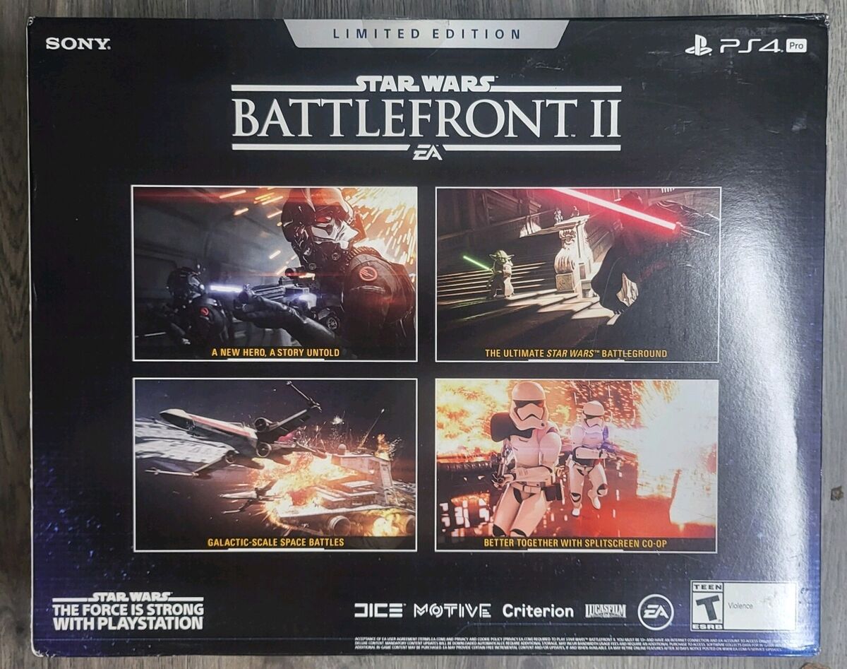 Sony PlayStation 4 Pro STAR WARS: Battlefront II Limited Sony PlayStation 4 Pro STAR WARS: Battlefront II Limited