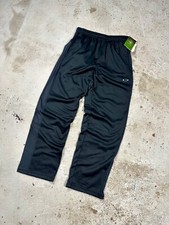 NEW Vintage Y2K Oakley Track Pants Black Impact Baggy