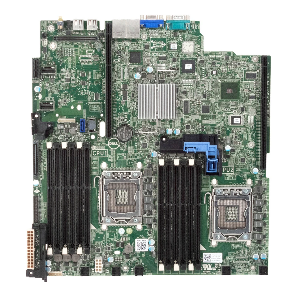 Server Motherboard Dell 0CN7CM 2x Socket LGA1356 12x DDR3 for R420 PowerEdge - Image 2 of 3