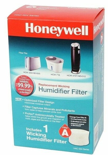 Honeywell Wicking Luftbefeuchter Filter A HAC-504 Serie Protec antimikrobiell Neu