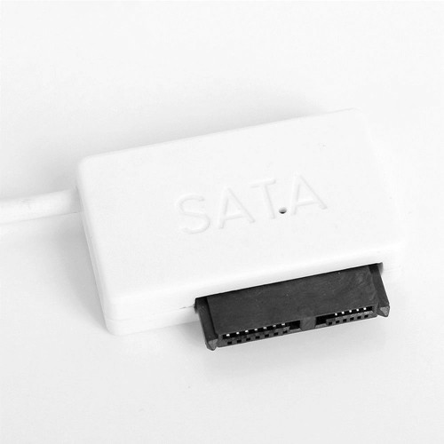 SATA TO USB 2.0 Adapter Converter Drive 7+6 13Pin Cable For Laptop's DVD CD-ROM - Afbeelding 5 van 7
