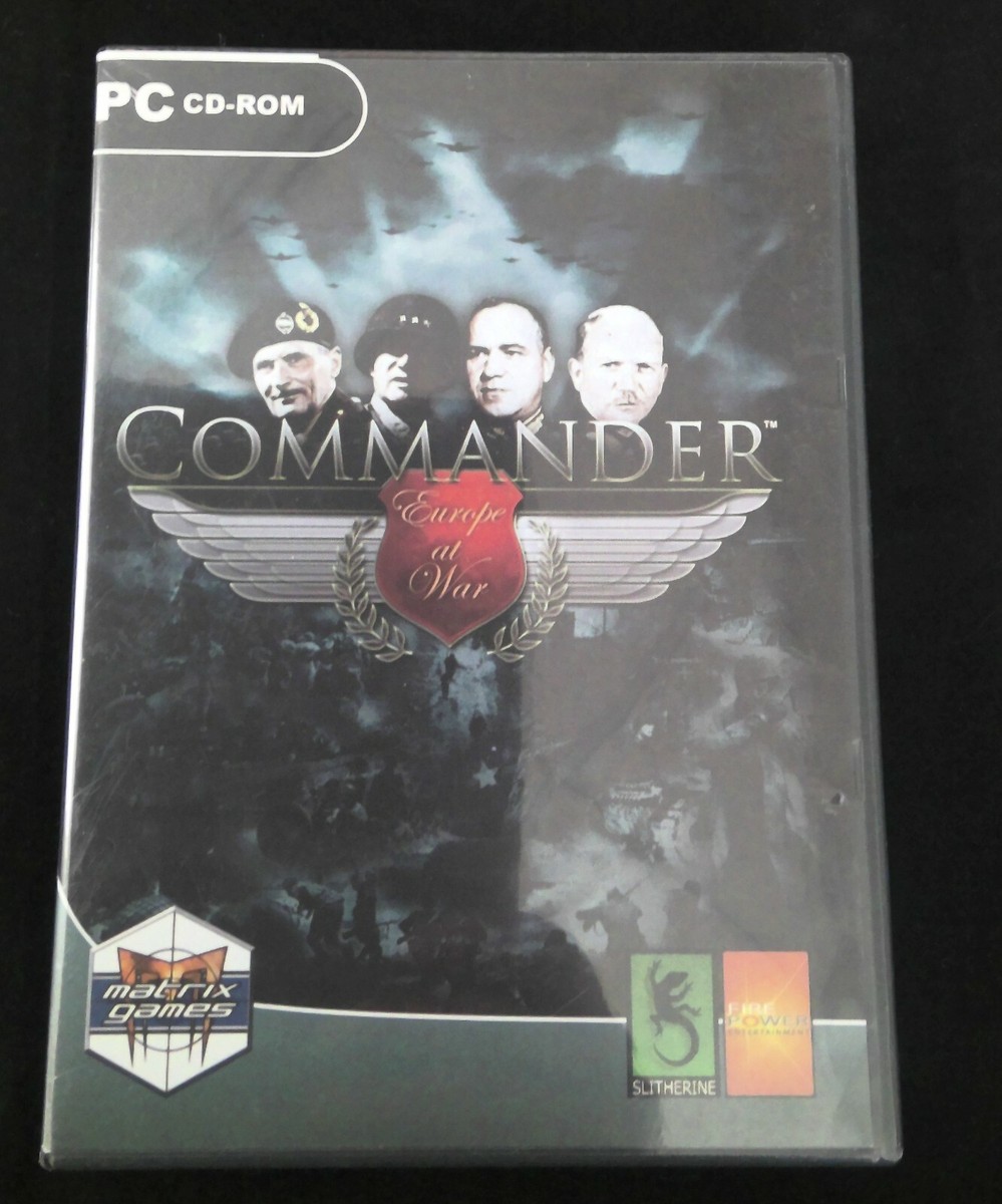 NEW Commander Europe at War PC Game Windows 98/ME/2000/XP | eBay