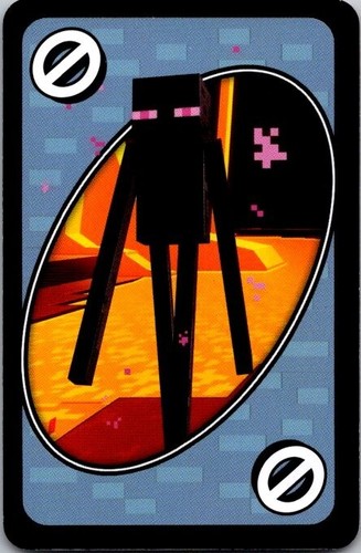 2017 Minecraft UNO cards You Pick used Free Shipping MATTEL TOYS - Picture 6 of 30