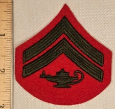U.S. Marine Corps JROTC Corporal Rank Patch