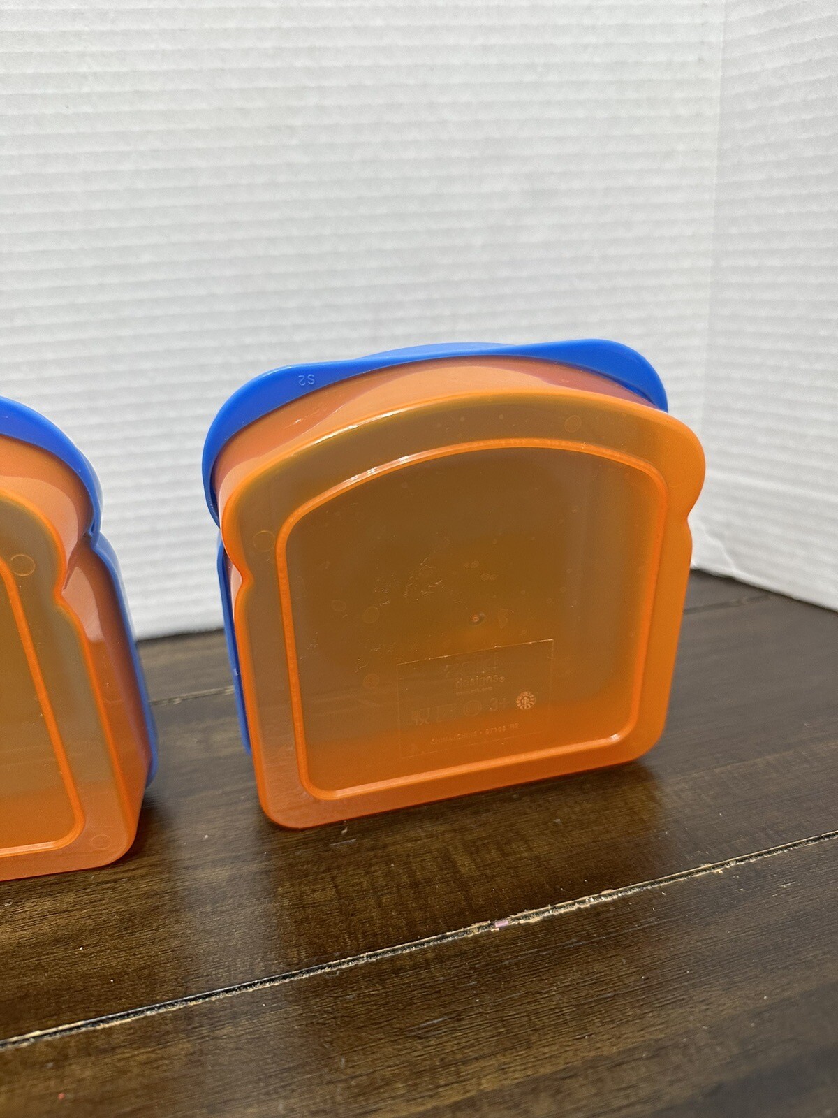 2 STAR WARS SANDWICH CONTAINER BB 8 Kids lunch box Plastic Snack Packer Keeper