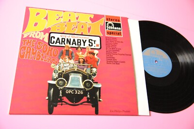 SOHO GAMBLERS LP BEAT FROM CARNABY STREET ORIG ITALY 1967 EX+ LAMINATED COVER